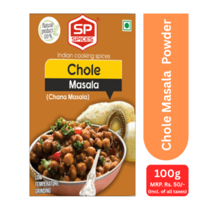 SP Spices Chole Masala, Powder 100G - Rs. 75/-