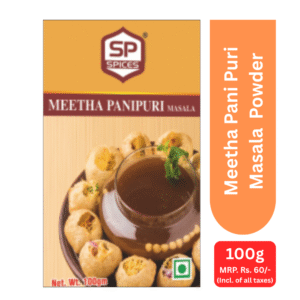 SP Spices Metha Pani Puri Masala100G | Rs. 60/-