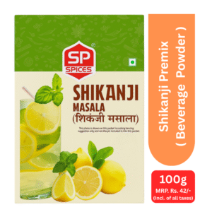 SP Spices Instant Shikanji, 100g [Instant Masala Sabja Lemonade]
