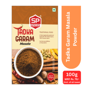 SP Spices Tadka Garam Masala | Net Weight- 100gm | Rs. 75/-
