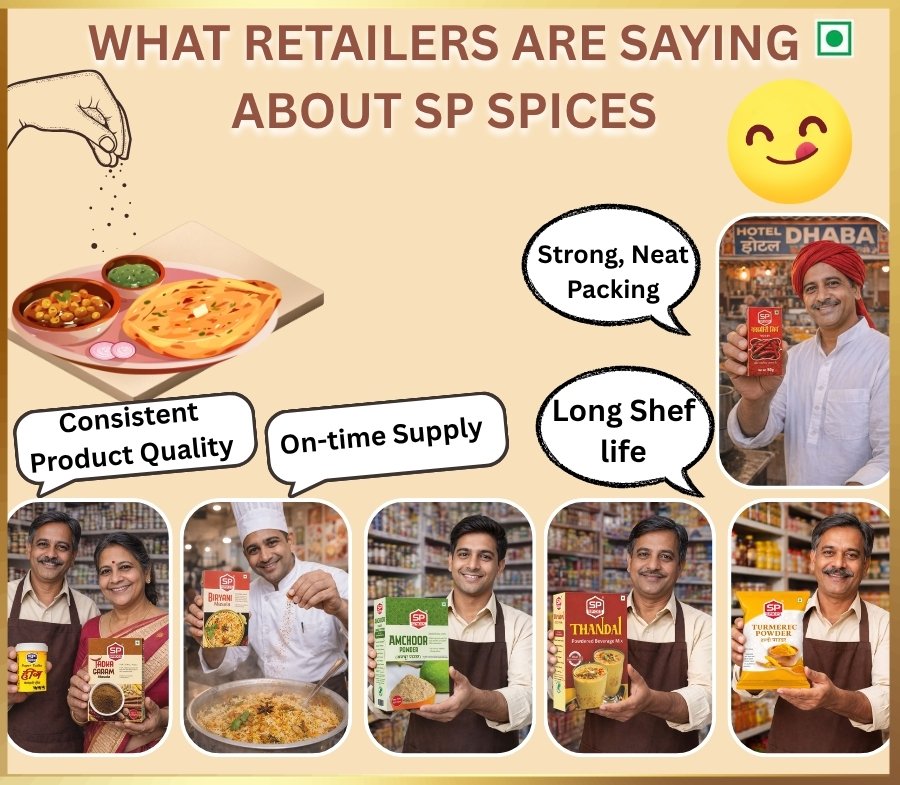 What Retailers Are Saying About SP Spices